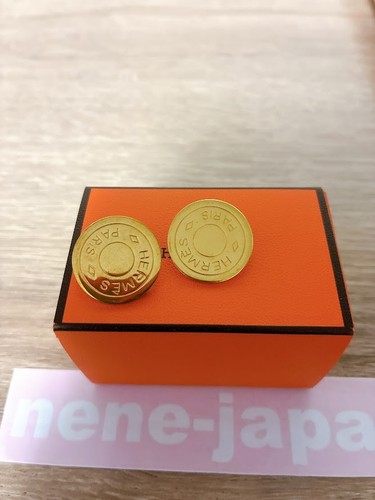 Hermes serie earrings gold - earrings,