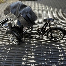 Vietnam Decorative 3 Wheel Bicycle Rickshaw Metal Moving Chain Pedals Mini Bike