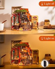 Rolife Cheers Bar DIY Miniature Dollhouse Kit Craft Model Building Xmas Gifts