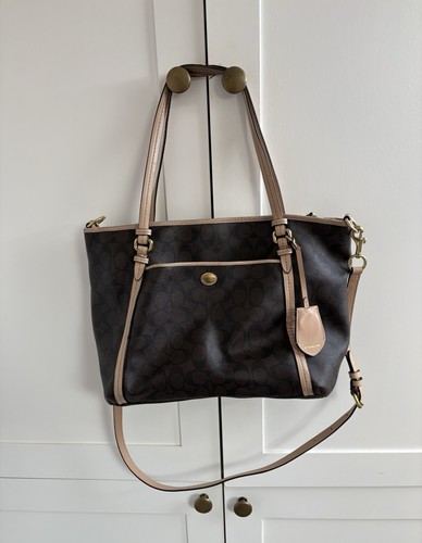 Coach signature canvas - signature, tote