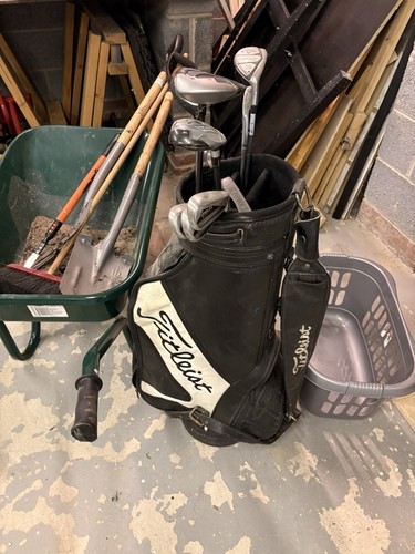 Golf clubs with - clubs, bag