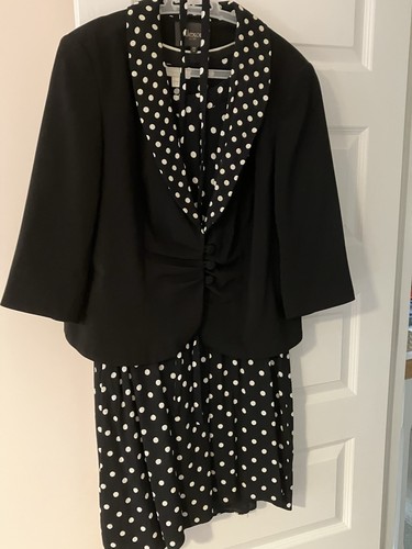 Black fitted jacket - black, white