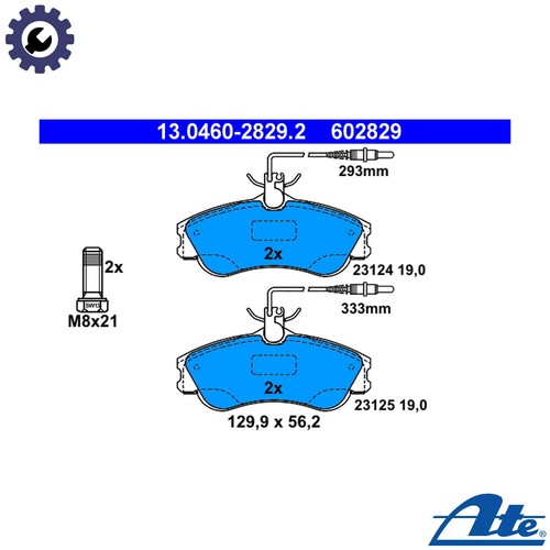 Brake pad set disc - disc,