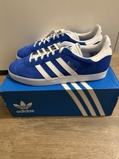 Adidas Gazelle Blue and White
