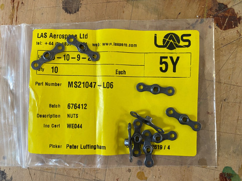 Aircraft nut plates part - nut,