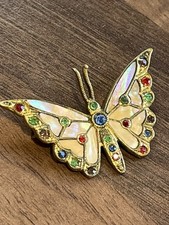 Vintage Enamel & Jewel