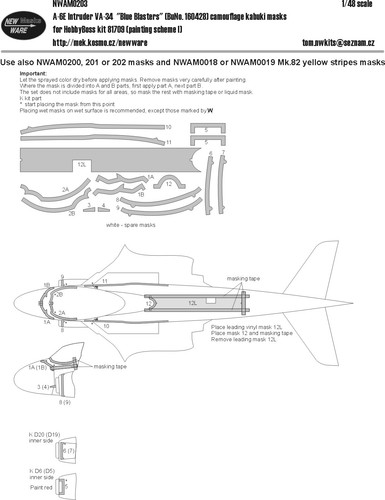 New ware nwam0203 a - 1:48, a-6e