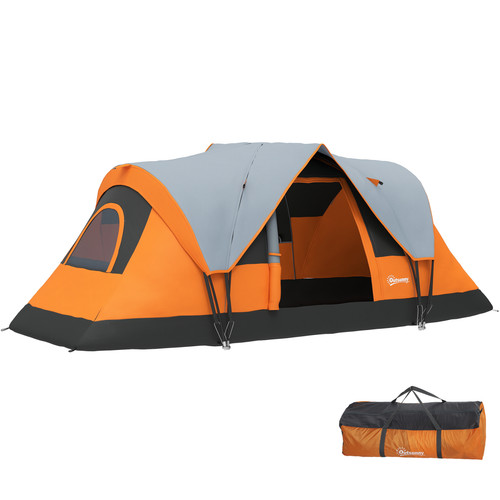 Man camping tent with - tent, bag