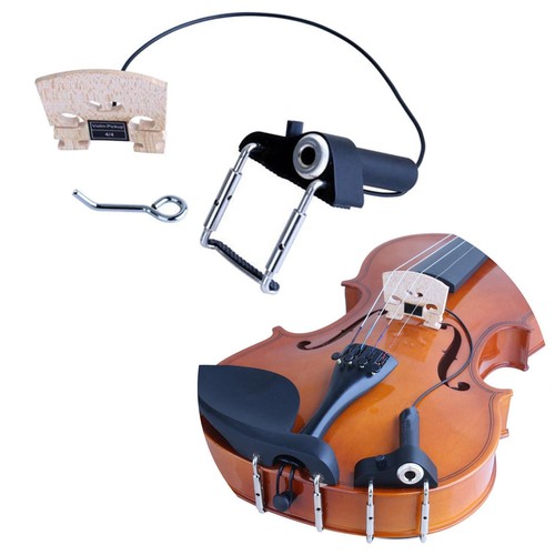 Violin pickup easy - violin, install