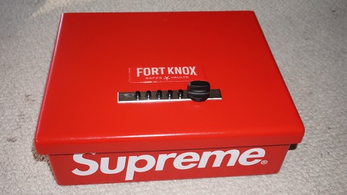 Supreme fort knox steel safe - supreme,
