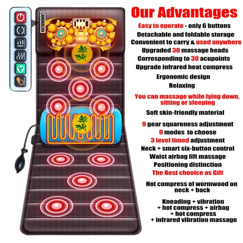Massage mat full body massager - mat,