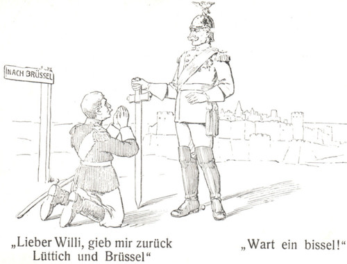 Wwi german propaganda willi - german,