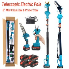 4Batteries Pole Chainsaw Long