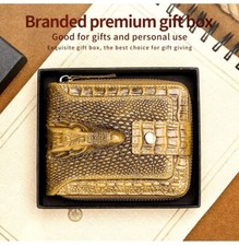 100% Genuine Leather Crocodile