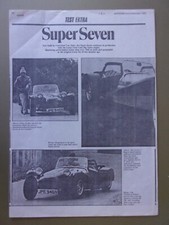 CATERHAM SUPER SEVEN 1975 UK