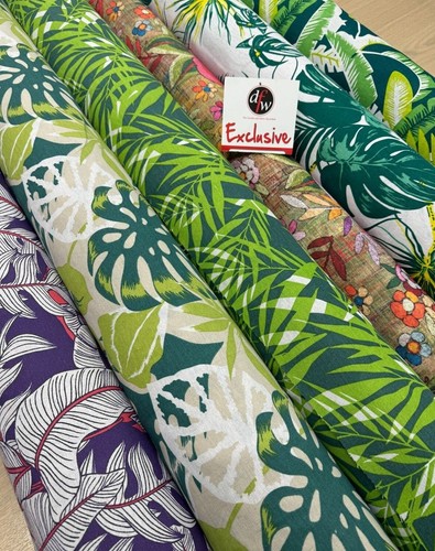 Botanic spanish cotton fabric - spanish,