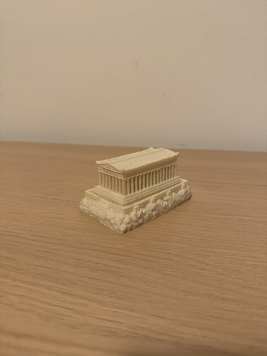 Solid alabaster parthenon - solid,