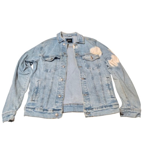 Zara denim jacket men m - |, |