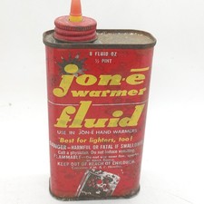 Jon E Hand Warmer Fluid Tin