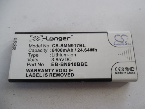 Smn917bl battery 6400mah - battery,