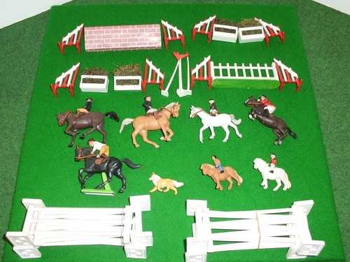 Britains show jumping set - britains,