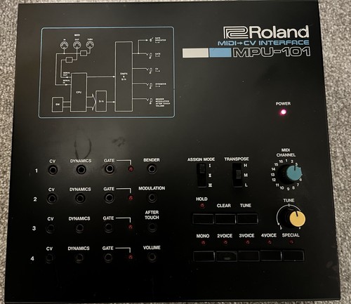 Roland mpu 101 midi - midi, to