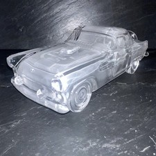 Glass crystal car. Ford Thunderbird.