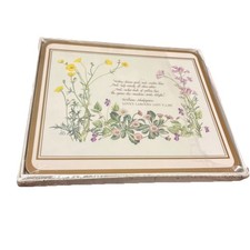 Pimpernel Vintage Placemat Shakespeare’s Flowers Large Mat Daisies New In Box