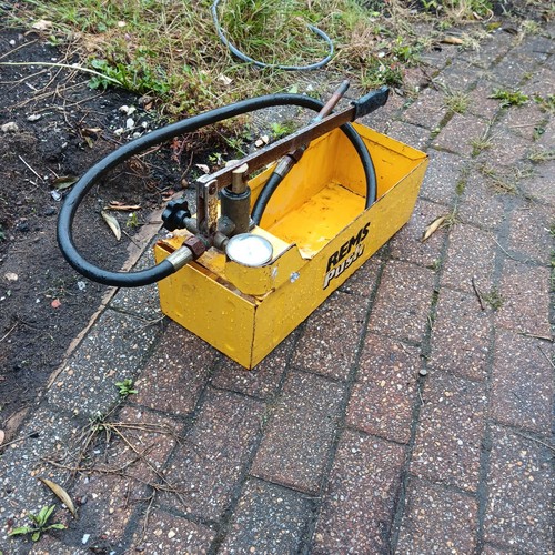Rems push pressure pump tester - pump,