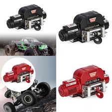 Metal RC Crawler Winch Mini Electric Metal Winch Spare for 1/10 Trucks RC Car