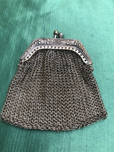 Vintage chain mail - mail, coin