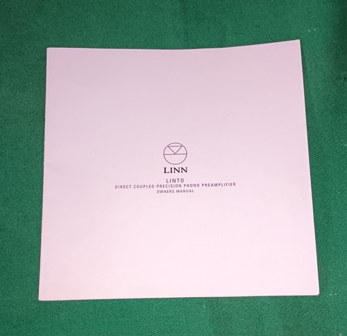 Linn linto phono stage - linn,