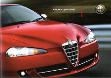 Alfa Romeo 147 Sport Limited Edition 2007 UK Market Brochure 1.6 TS 1.9 JTDm Q2