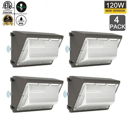 120w led wall - pack, 5000k