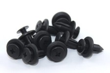 10x 6mm Plastic Push Screw