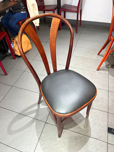 Wood dining chair - dining,