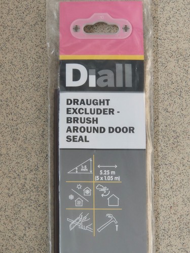Diall draught excluder - excluder, brush