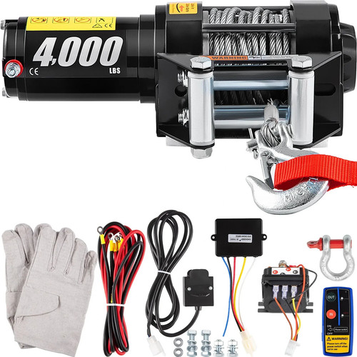 Vevor 12v 4000lb - vevor,