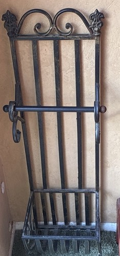 Black wrought iron - black,
