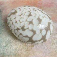 OIVA TOIKKA SIGNED IITTALA SCANDINAVIAN STUDIO ART GLASS DESIGN BIRD EGG