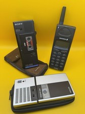 Vintage Tech Lot Sony BM-560 Philips System 500 Ericsson A1018s Untested Retro
