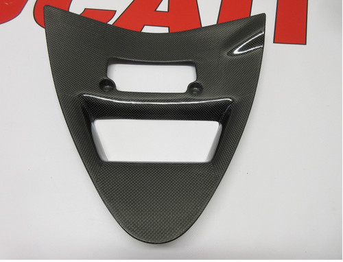 Ducati carbon fiber piece - carbon, v-piece
