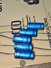 5 x MULLARD 330UF 4V Axial