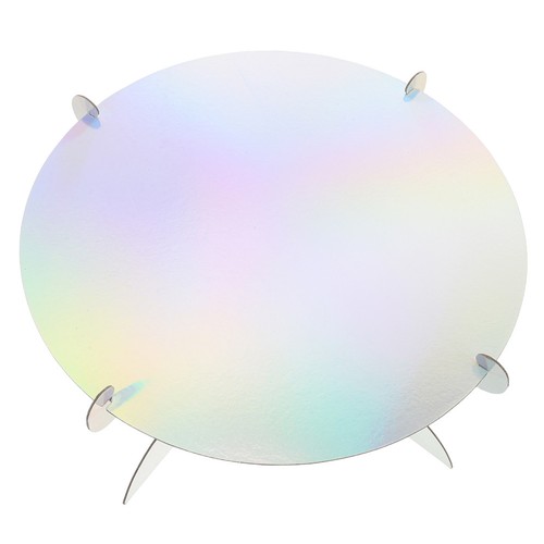 Round cardboard cake stand - cardboard,