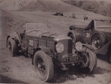 W.O. BENTLEY, 3-LITRE BENTLEY CHASSIS, 8 LITRE ENGINE, FIRLE 1956, PHOTOGRAPH.