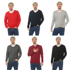 V-Neck Sweater Lightweight Jumper For Work Office Casual Smart Stock Sale New