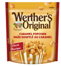 Werther's Original Caramel Popcorn 624g Covered with Werther's Original Caramel