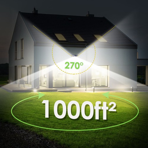 Super bright solar flood wall - solar,