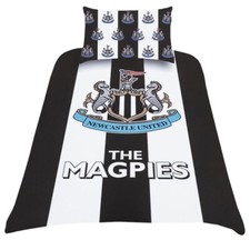 Newcastle United FC Official Crest Duvet Set Single & Double NUFC Gift