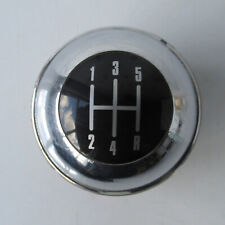 Genuine MINI Sidewalk Chrome & Brown Leather 5 Speed Gear Knob - R50 R52 #12